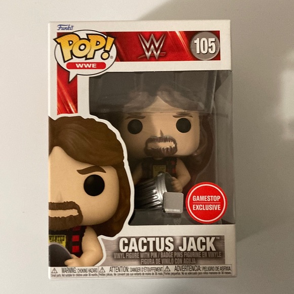 Funko Other - Funko POP WWE Cactus Jack GameStop Exclusive #105